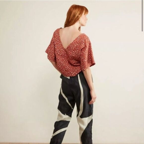 New Anthropologie The Odells Alice Reversible Top - Picture 2 of 6